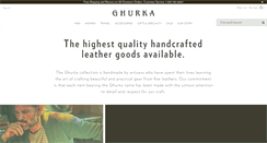 Desktop Screenshot of ghurka.com